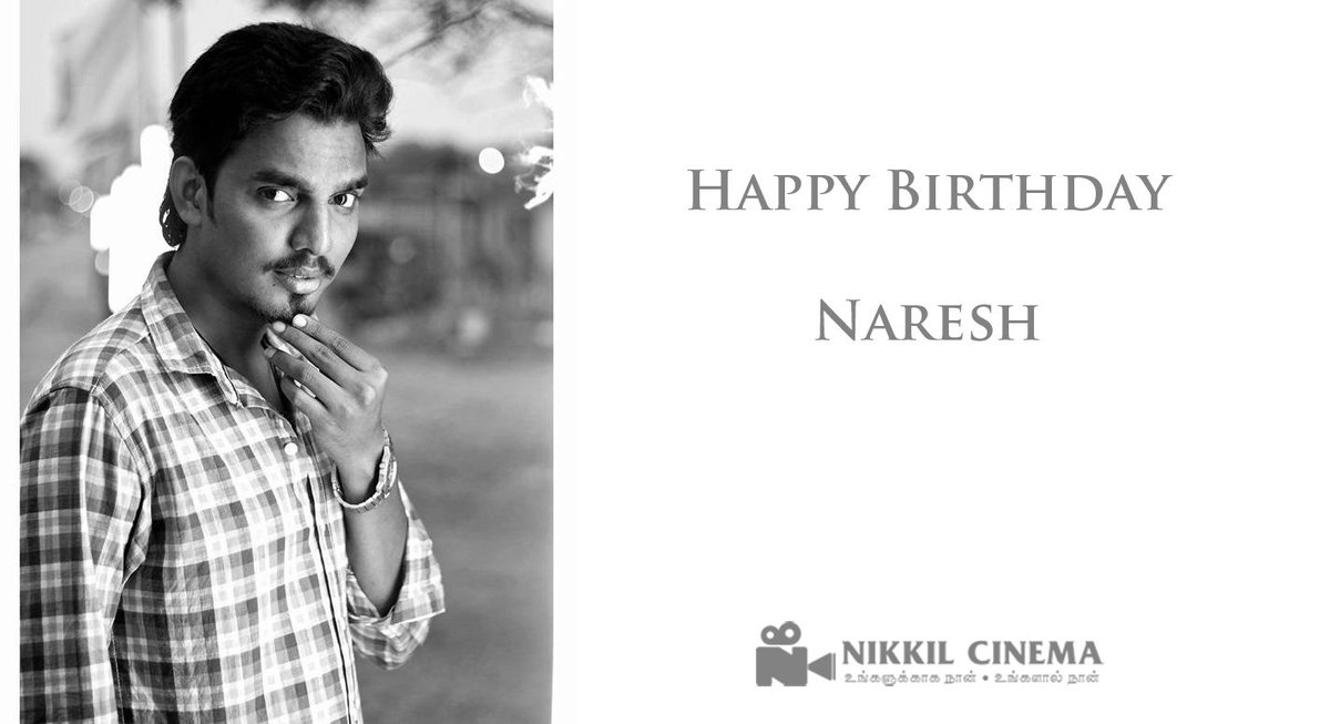 onlynikil's tweet photo. Happy Birthday @Naresh2325 :) https://t.co/SXK4YIO1XN
