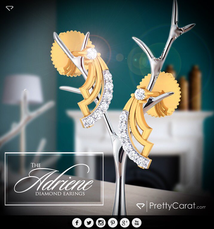 PrettyCarat_'s tweet photo. Introducing Adriene Diamond Earring by @PrettyCarat_ 
#jewelry #onlineshopping #Diamond #earring https://t.co/bTcdFJOEgm