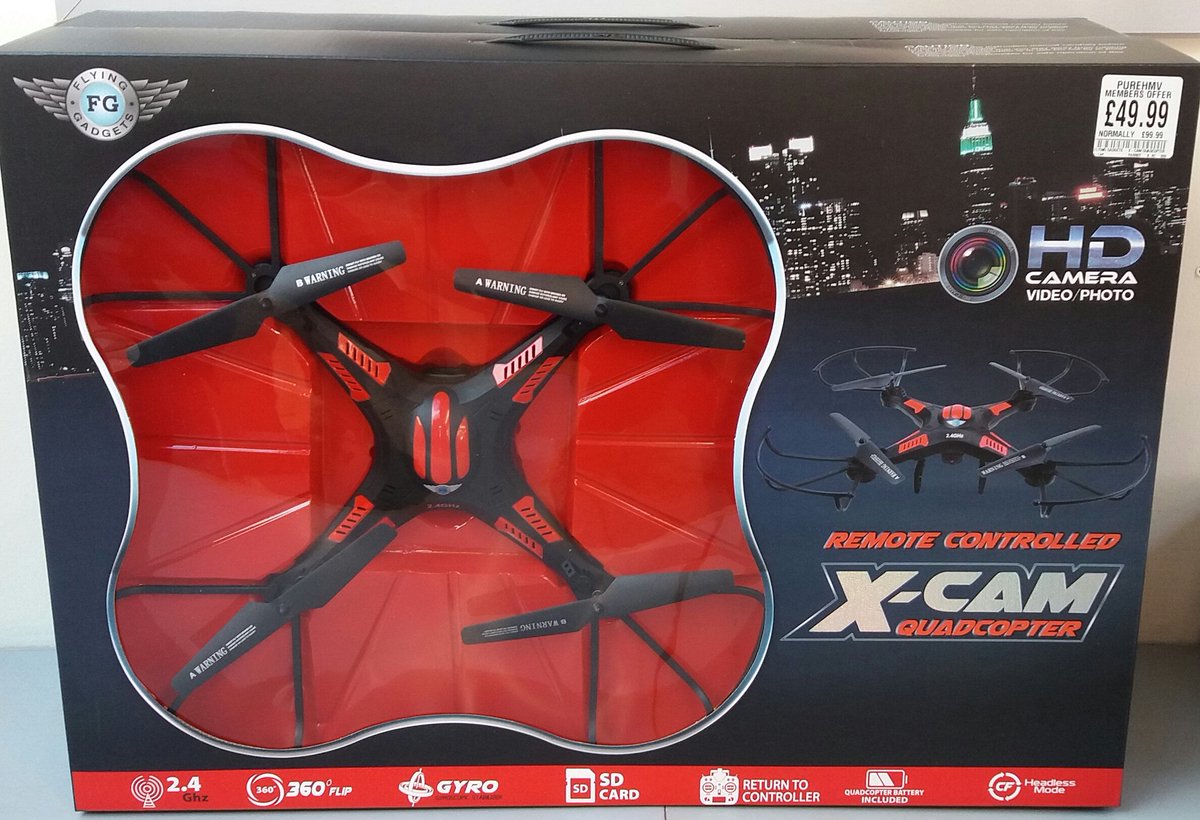x cam drone