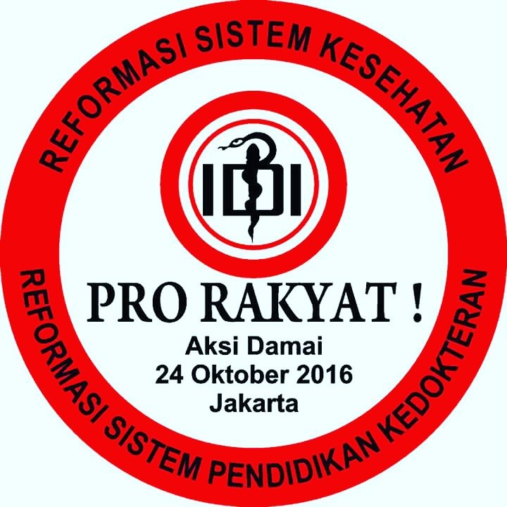 Semoga rakyat mendapatkan semakin banyak kebaikan. #AksiDamaiIDI #HUT66IDI #DokterUntukBangsa #TolakProdiDLP