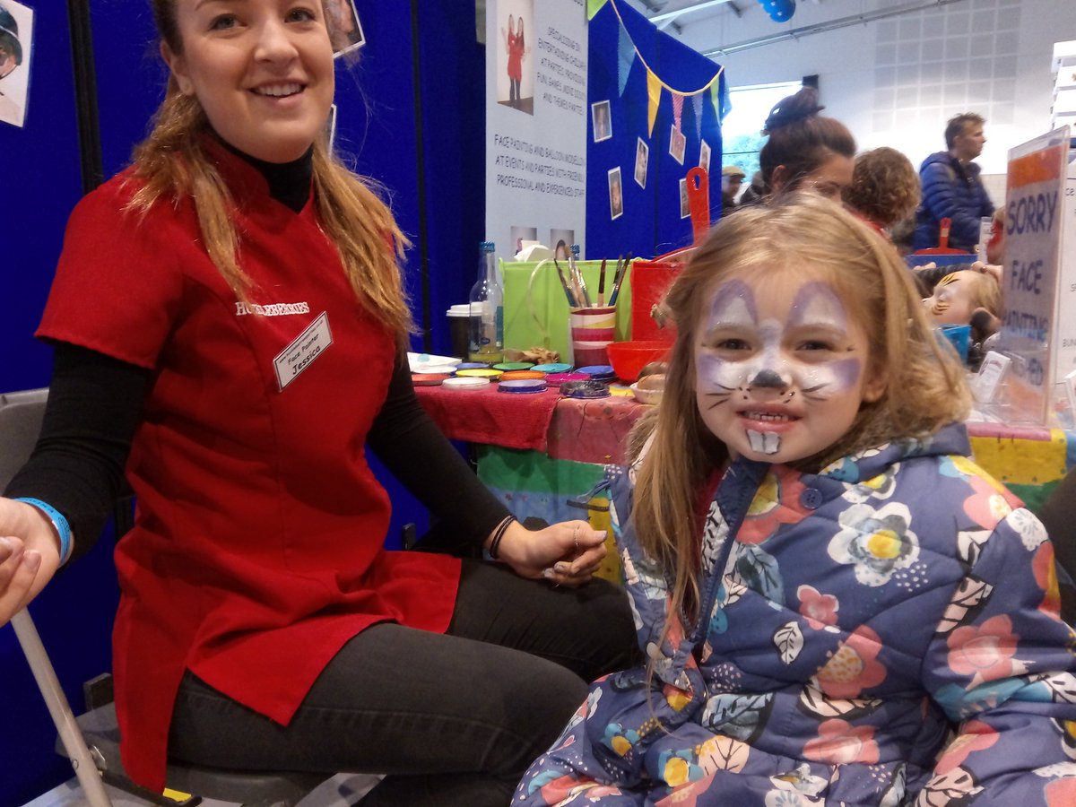 Make-up sorted.... @beaufacepainting #countrysidelive