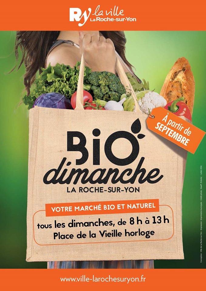 MLCC85's tweet photo. Ce Dimanche matin, la #MLCC85 était au Marché Bio de la Roche sur Yon afin d'y rencontrer les commerçants et leur parler du #Vendéo https://t.co/XeEPFlVhn8