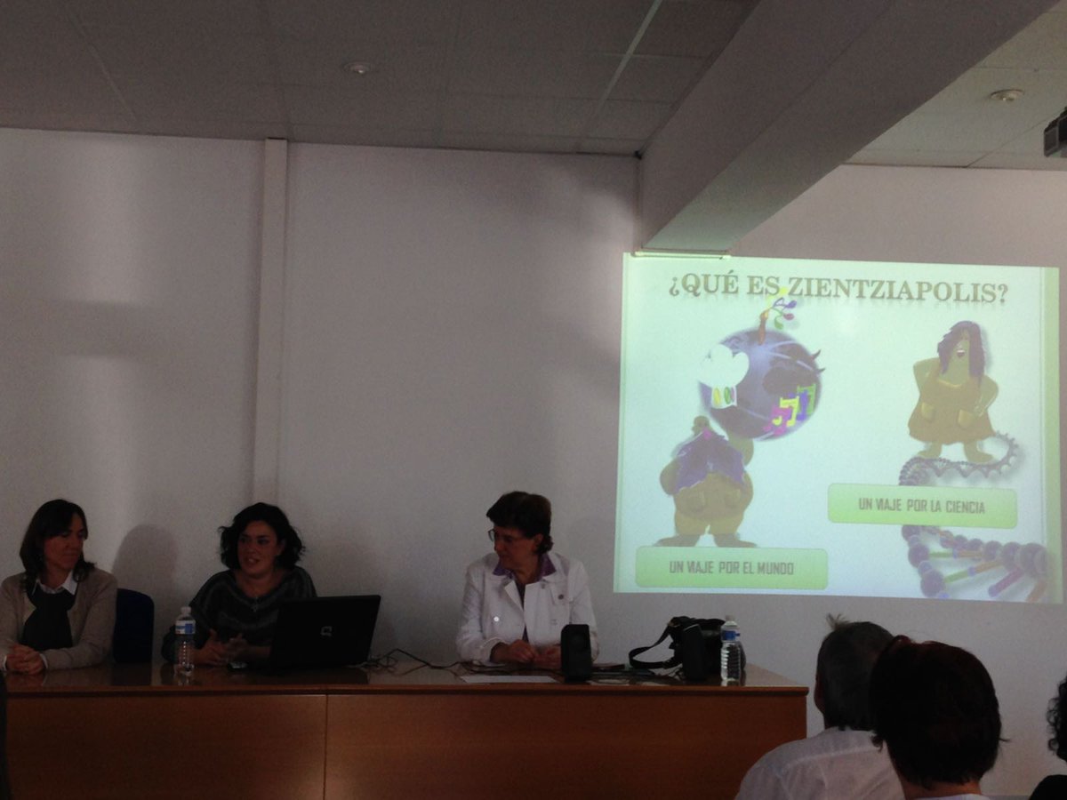 zientziapolisMI's tweet photo. @zientziapolisMI se presentó en @Prestik_Bizkaia de la mano de @Dema_Bizkaia. Gracias por invitarnos. https://t.co/YDaLdJO7LH