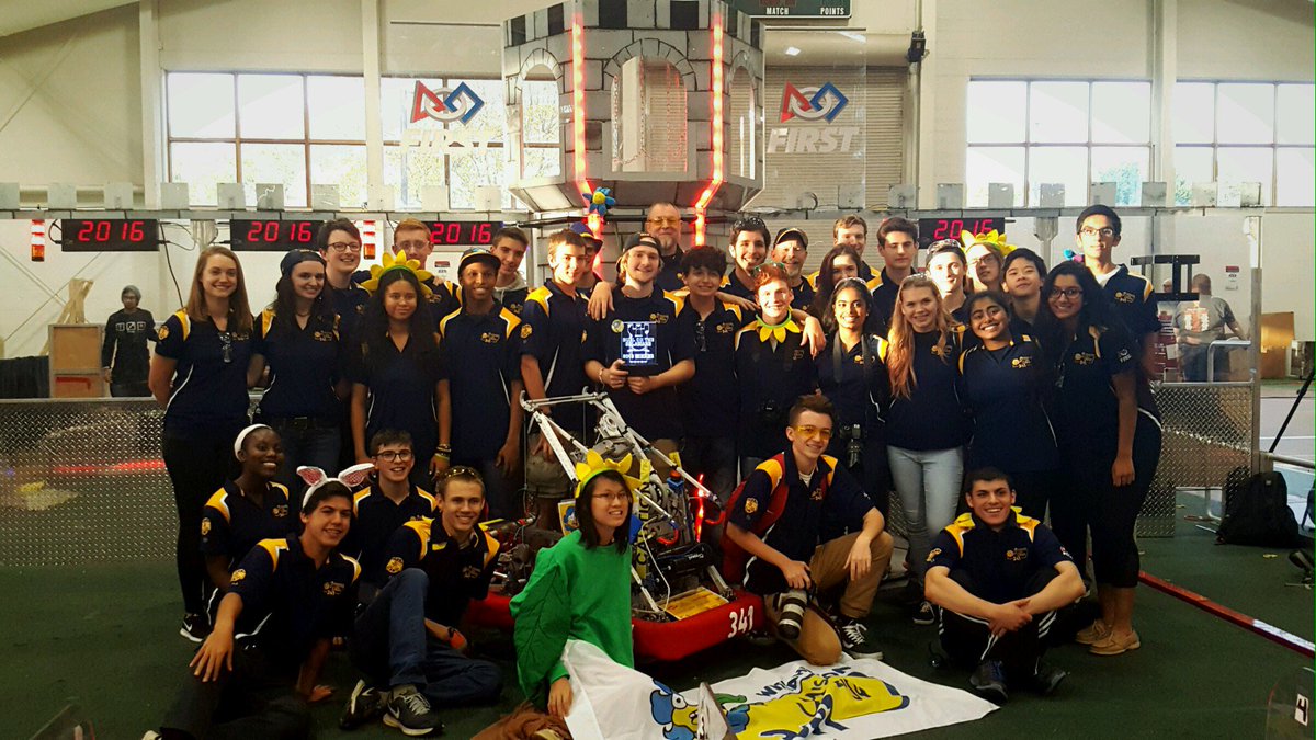 CONGRATULATIONS @FRC341MissDaisy, <a href="/FRCTeam1640/">FRC Team 1640</a>  AND <a href="/Velocity5420/">Velocity 5420</a>, champions of the 2016 Duel on Delaware! You guys were awesome! #2016duel
