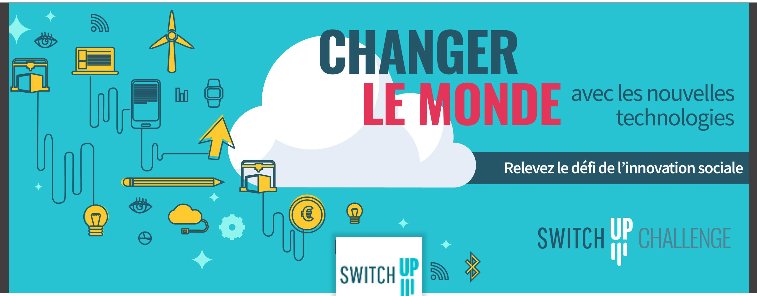 #SwitchUpWeeekend Participez au Créathon le 5&amp;6 novembre afin d'imaginer votre startup à impact positif urlz.fr/4fRk
