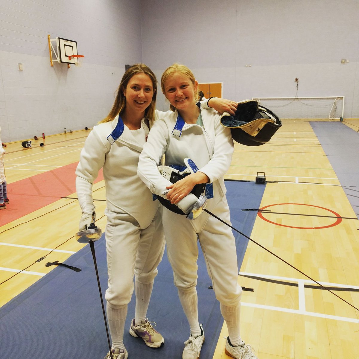 CUMPC's tweet photo. Ladies post fence. Claire 1st, Alice one hit behind in 2nd. Bring on the combined :) https://t.co/wFOXvJLkpU
