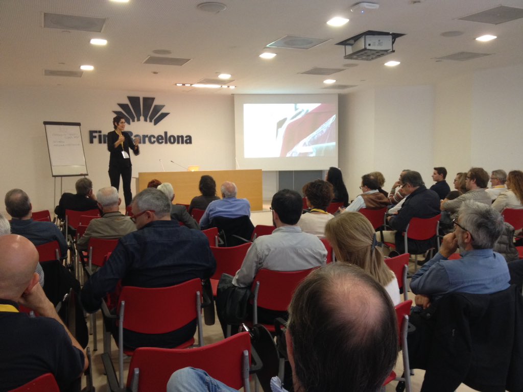 Hostelcobcn's tweet photo. El Gremi #Tintorers #Bugaders en #hostelco16 sobre cómo llegar a la #excelencia en el modelo de atención al cliente https://t.co/EJ7XZNiQck