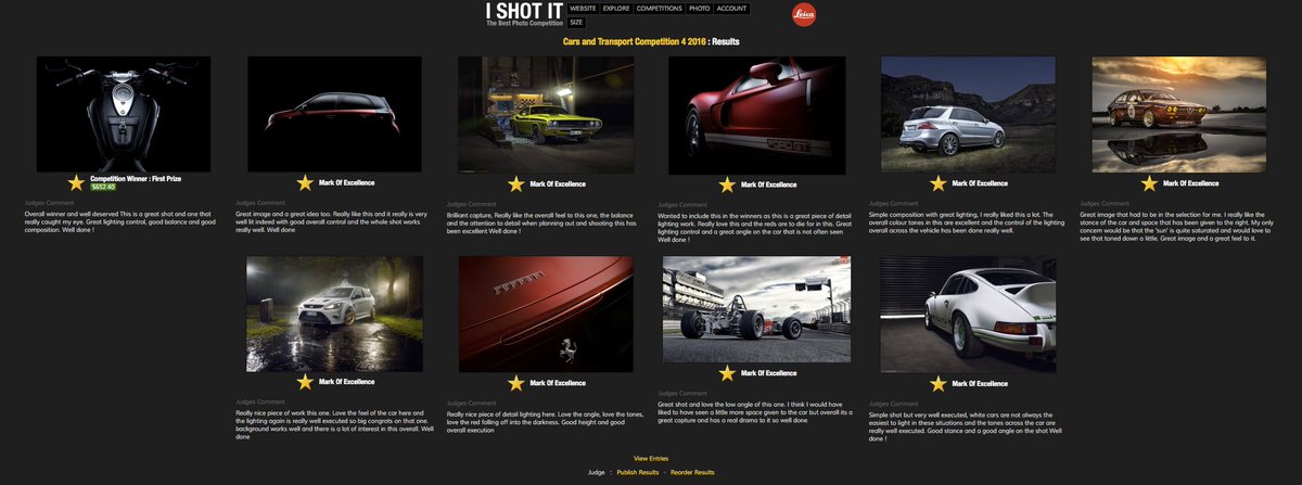 Ambient_life's tweet photo. @IShotIt Well done to all those that entered this quarters competition 
Some amazing work and great shots submitted. 👍🏼
Results now live https://t.co/nqYu6ECdfV