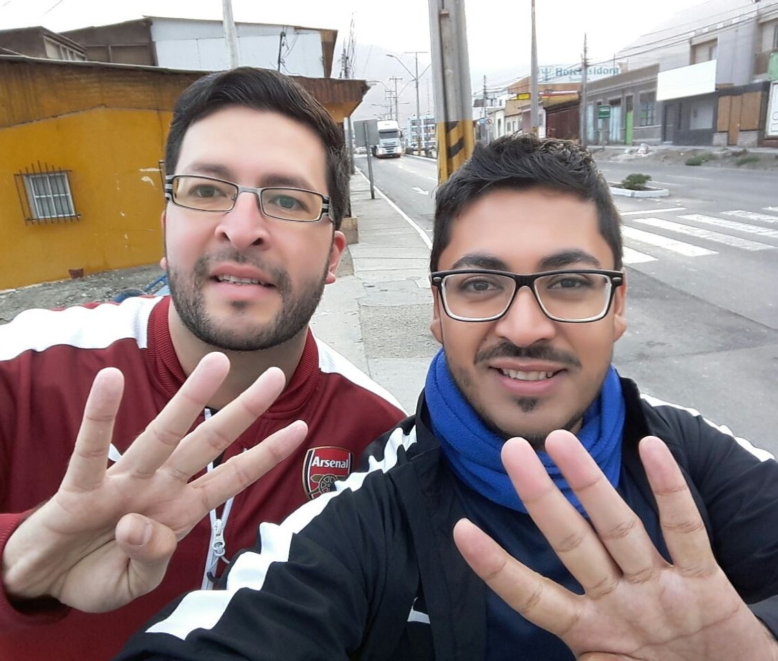 sanromanferna's tweet photo. Trote cábala junto a @JhonattanOrtiz2 en este día especial para la historia de Tocopilla 💚💚💚💚 https://t.co/qaK9XYgLg0