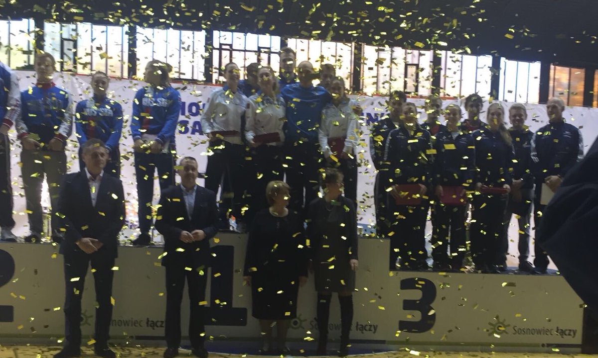 GB Team Bronze at Sosnowiec U20 World Cup with 4 Truro fencers in the team of 6! Congrats to all the fencers and their coaches