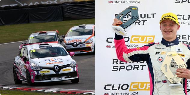 RussellsTranspo's tweet image. #Congratulations #JoshPrice #TeamPyro driver debut #WIN #Renault #Clio #Championship #Finale 2016 #BrandsHatch GP #RaceCar #RacecarTransport