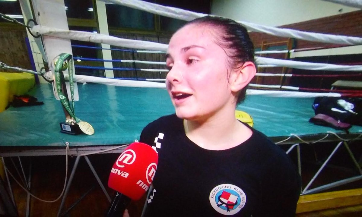 Sipatična Ana Marija Čvrk, 18 - godišnja svjetska juniorska kikboxing prvakinja želi postati prva Hrvatica na OI u boksu. <a href="/novahr/">Nova TV</a>