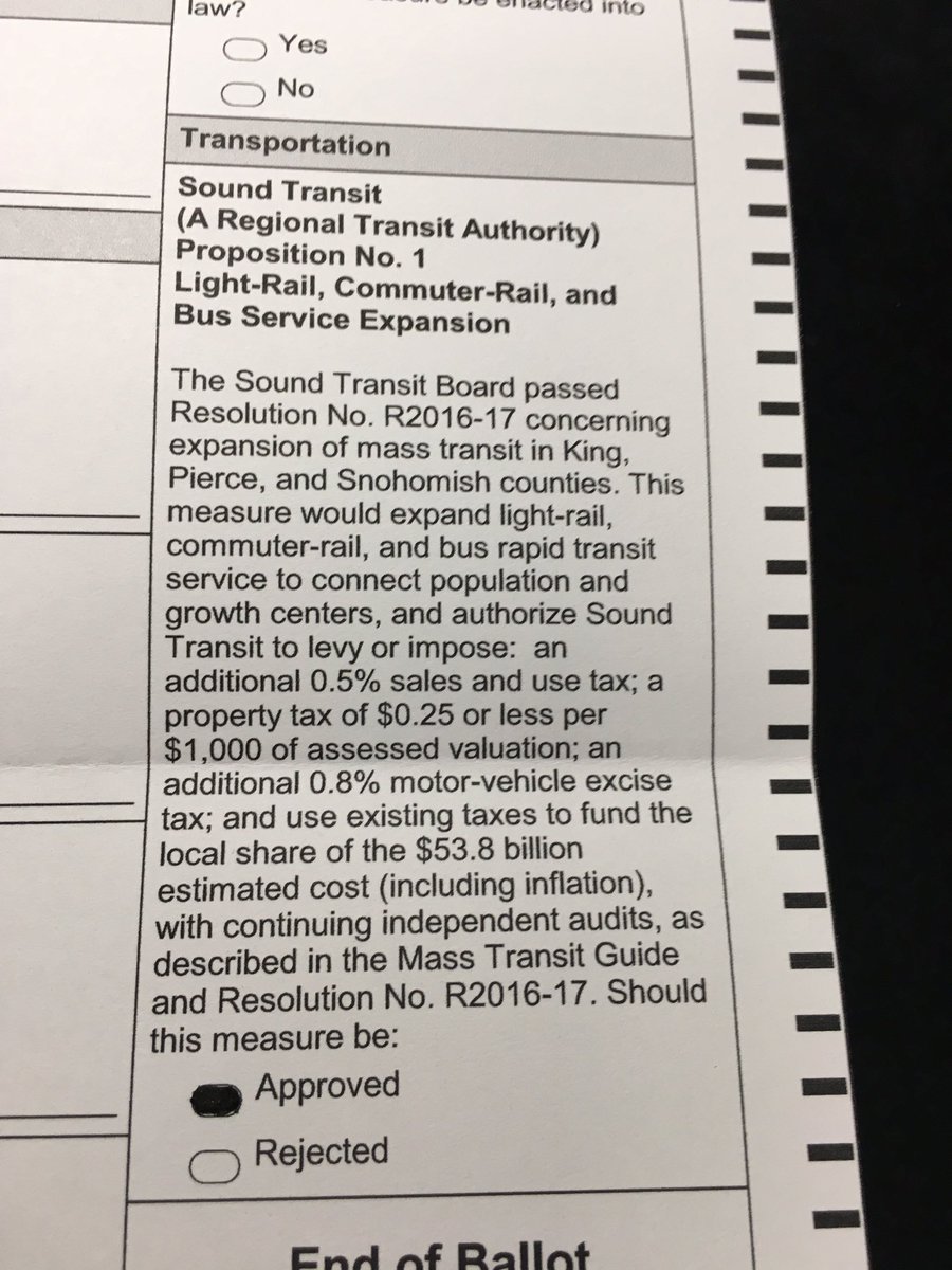 GordonWerner's tweet photo. WA friends to the East &amp; West, please vote for 

。★。☆。
。☆ 。☆。★
★。＼｜／。★
      TRANSIT
★。／｜＼。★
。☆。。☆ 。☆ 
  。★。 ☆ ★

#ST3 #Prop1 #waelex #vote https://t.co/IKLSmg1KLw