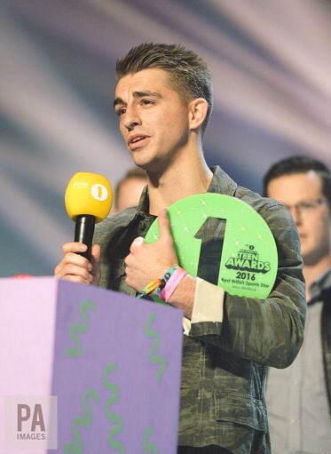 maxwhitlock1's tweet photo. It really is crazy!! Voted as the Best British Sports Star #R1TeenAwards @BBCR1 thank you soooooooooo much everyone who voted for me 👍 https://t.co/xYA9lJDjQA