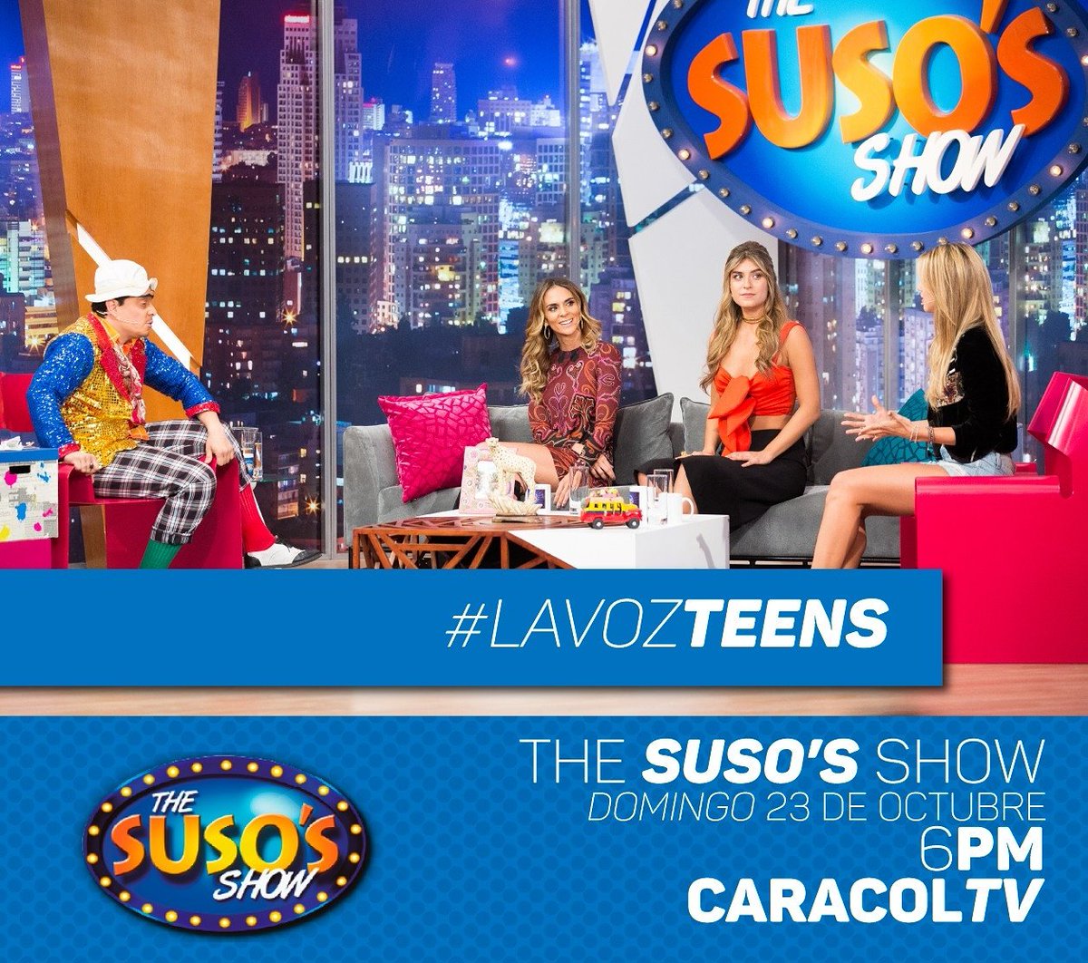 Pasamos tan buesno en esta entrevista que no se puesden perder <a href="/TheSusosShow/">The Suso's Show</a> esta tarde. Nos vesmos a las 6pm x <a href="/caracoltv/">Caracol Televisión</a>