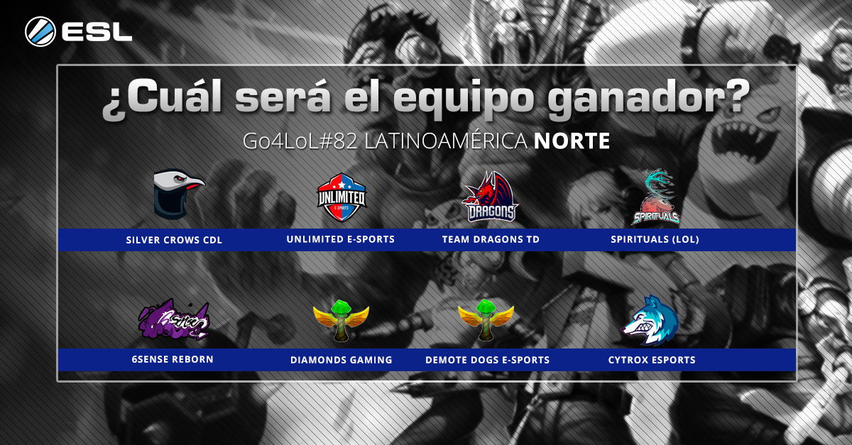 ESLlatam's tweet photo. ¿Quién será el mejor de la semana en #Go4LoL82 #LAN? ¡Apoya a tu favorito! https://t.co/IHqIsxNbx5 https://t.co/0LYRAV3NCP