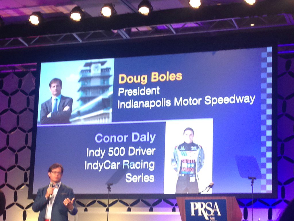 PR is the heart of what happens anywhere.  #DougBoles #PRSAICON