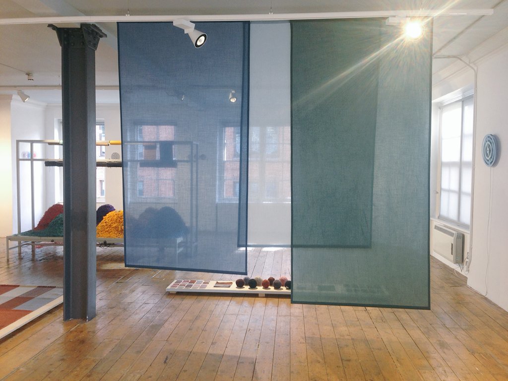 StylianouDaphne's tweet photo. Last week to catch Blend by #RawColor chromatic stories of colour in motion and materials! @TheAramGallery https://t.co/I8BWF3AHCR