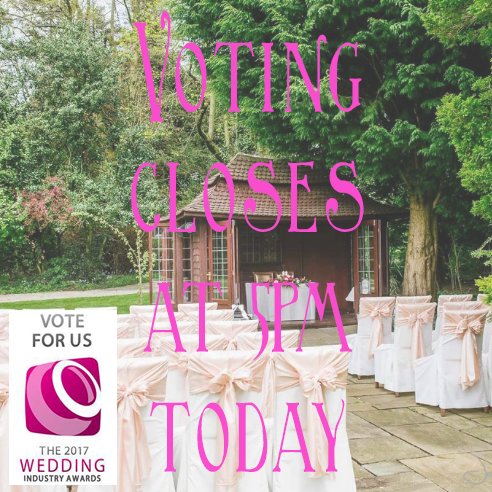 BartleHall's tweet photo. Voting closes at 5pm tonight! Everyone who VOTES could #WIN some great prizes https://t.co/qef6K3Lofu #wedding Please share @FamiliesBlackpl https://t.co/ik0xRpo4cG