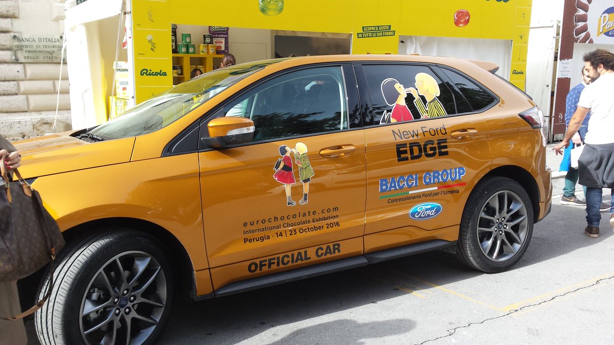 silviafravo's tweet image. La ...Chocolauto di #Eurochocolate 2016?  La #NewFordEdge di @Forditalia
Thanks to @BacciGroup! @faceciok