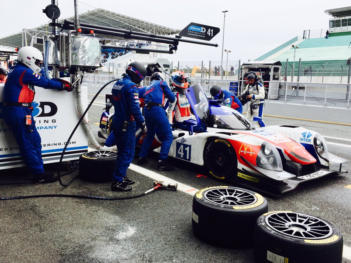 Greavesmsport's tweet photo. Julien Canal is in the car following a stint from @memorojas15 #car41 #gogreaves #4hEstoril #ELMS https://t.co/mCPMldh54m