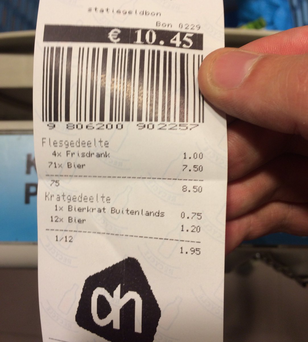 Speciaal voor <a href="/Benzai18/">Rene van de Ven</a> nog wat statistieken laten printen. #statiegeld #glasbaktijd #nondeju #bier