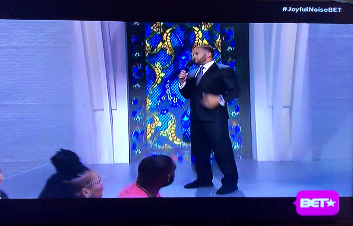 IAmSocialSHAR's tweet photo. AMAZING @AlfredStreetBC and @PastorHJW - Great feature on BET's @JoyfulNoiseBET ...Love my Church Family. #IAmAlfredStreet #ASBCStrong https://t.co/mnU72OO26Y