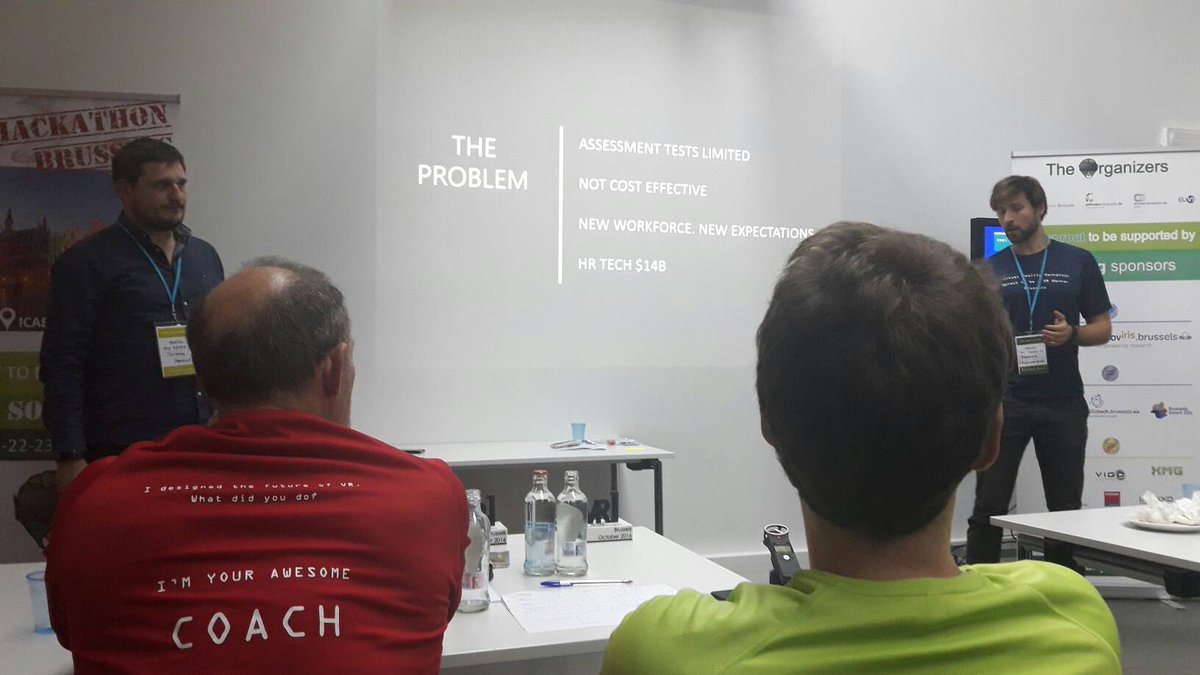 vamrr_official's tweet photo. Final team at #vrhackathonbxl "Assess" VR for Recruitment #hrtech https://t.co/utZBobEqtU