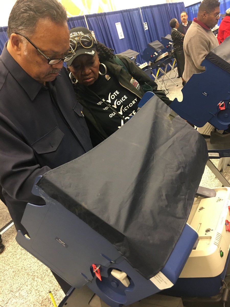 RevJJackson's tweet photo. Do not be embarrassed to ask for assistance at the polls. I always take #CBMagness w/ me. #VotingMatters #EarlyVote https://t.co/9R4ZK4DO86 https://t.co/BcD1QAZhxF