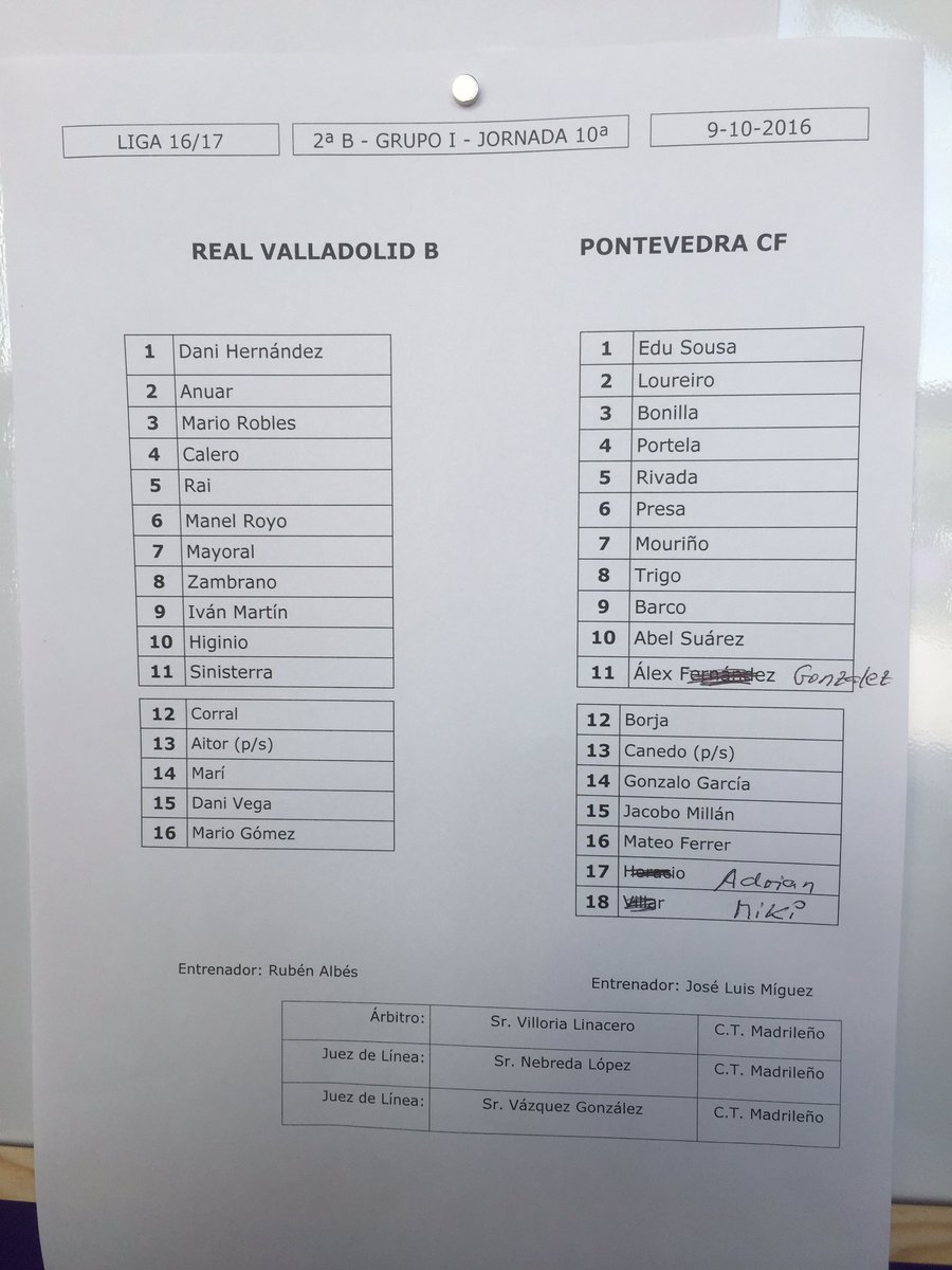 Real Valladolid B - Temporada 2016/17 - 2ª División B Grupo I - Página 9 CvdQv95W8AEKtZ5