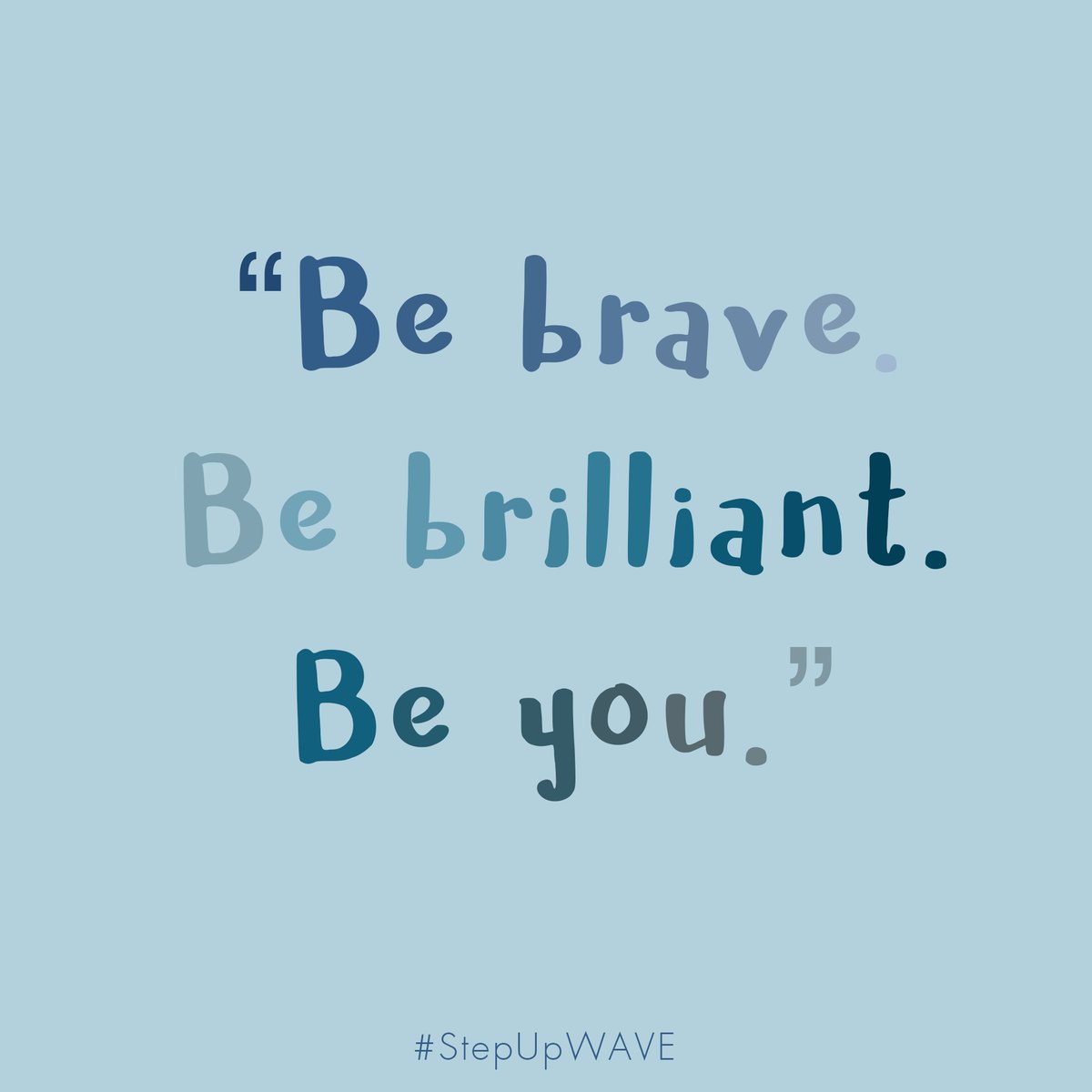 WAVE_europe's tweet photo. The situation of violence against women and their children is not as we would wish. Never forget: BE BRAVE! #StepUpWAVE #WAVEConference2016 https://t.co/LYzJacgeb7