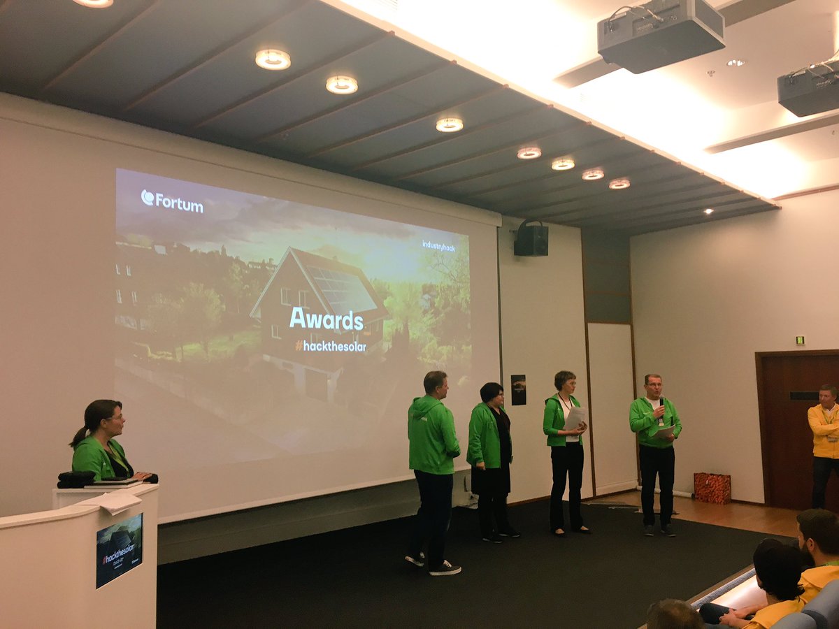 mikaelhautala's tweet photo. Who is going to win #hackthefactory? #industryhack https://t.co/hrYfGVlVNz