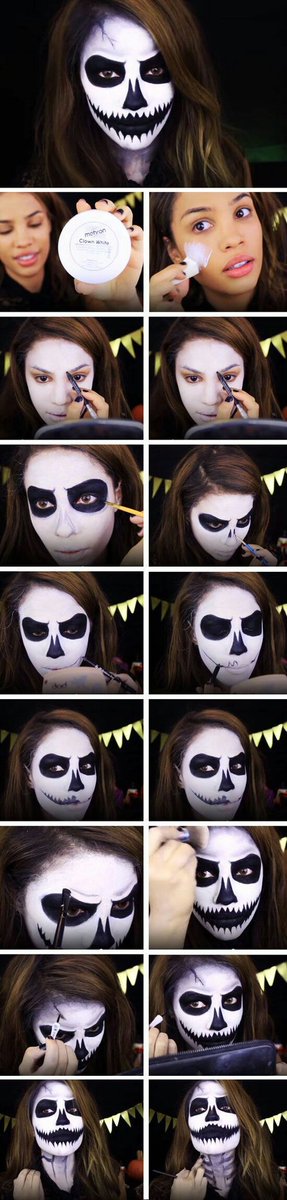 Tuto_Bella's tweet photo. Se acerca Halloween!! Sígueme y comparte, os traeré los mejores tutoriales!! #makeup #beauty #DIY #halloween #ideas #terror #maquillaje https://t.co/vptjMyugVd