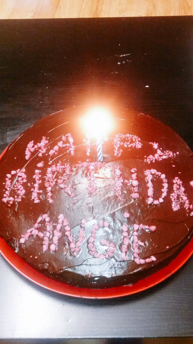 anjikutty's tweet photo. Thanku so much r this Beautiful homemade birthday cake😍😋😘 https://t.co/4uqHsuhewB