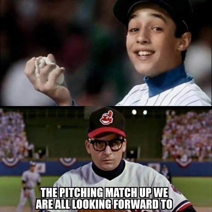 The pitching match up of the year 😂