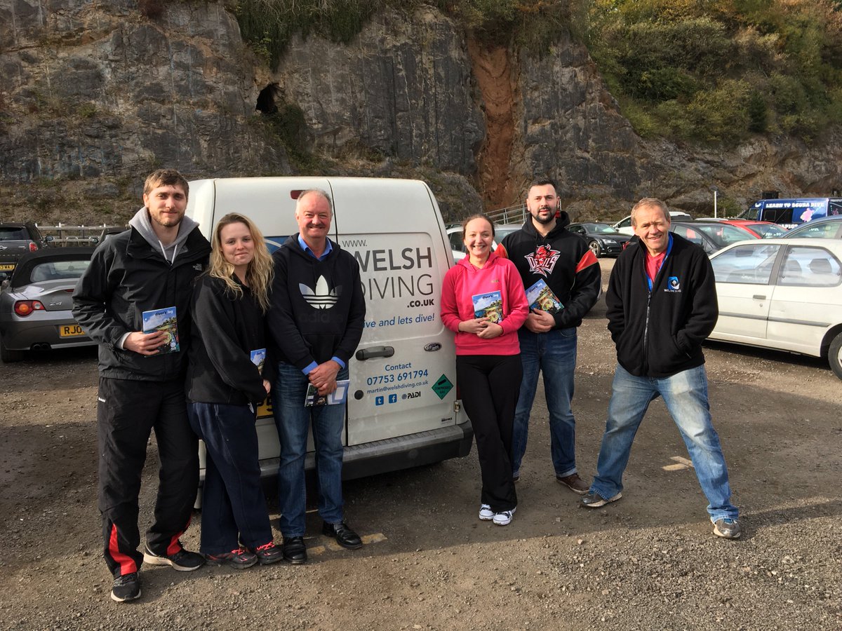 welshdiving's tweet photo. Congratulations Dan Alison Stuart Jani Dean. They are now PADI Open Water divers https://t.co/bqL5dTFTur