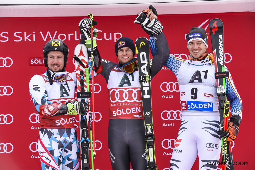 On aime cette photo <a href="/AlexPinturault/">Alexis Pinturault</a> <a href="/FedFranceSki/">FFS - Fédération Française de Ski</a> <a href="/MarcelHirscher/">Marcel Hirscher</a> @SkiAustria_Men <a href="/FelixNeureuther/">Felix Neureuther</a> <a href="/soeldencom/">Sölden / Soelden</a> <a href="/fisalpine/">FIS Alpine</a>