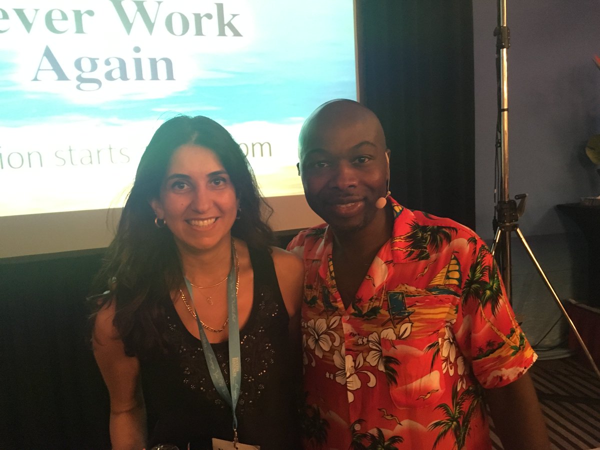 bmindshift's tweet image. It was such an eye opening event "Never Work Again" with @macattram