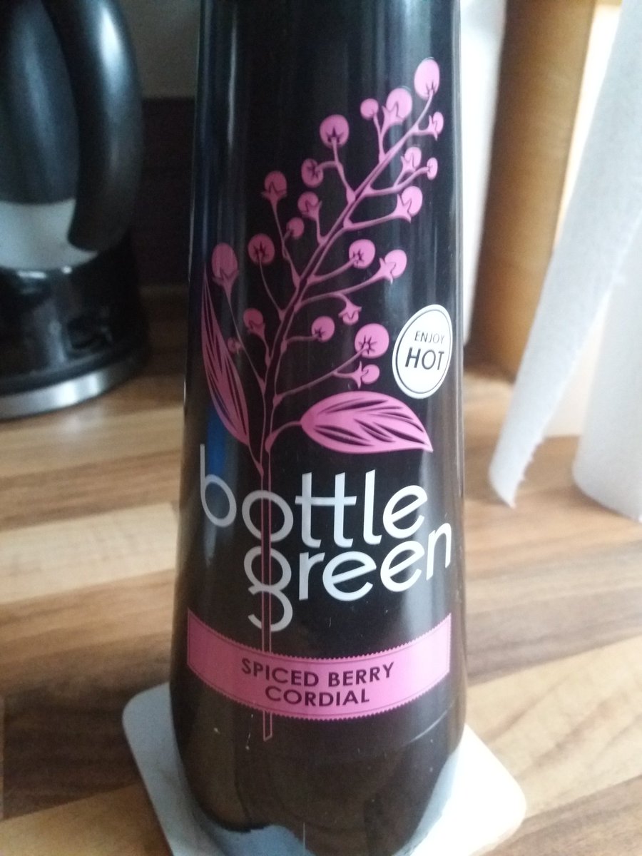MarieIndge's tweet image. #YouKnowSummersOverWhen The spiced berry hot drink comes out! @bottlegreen