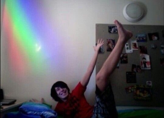 Awwwh! My cute little dork! ❤️❤️