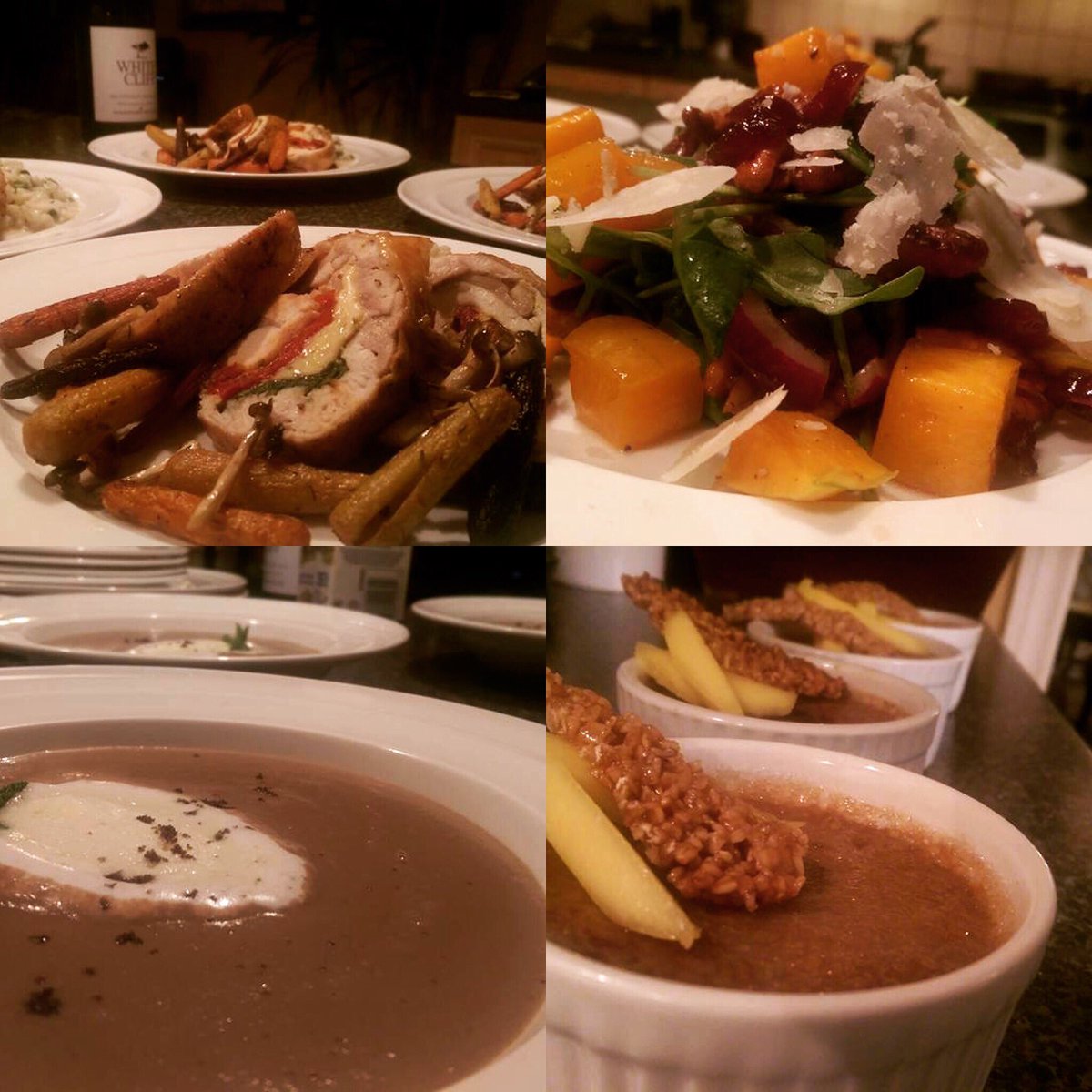 Succulent 4 course meal by <a href="/ChefJustinScott/">Justin Scott</a> at yesterday's DineCasa Party! #dinecasaparty #chef #ottawa