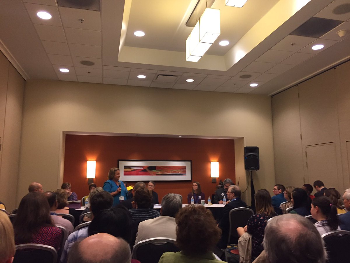 SC_AAP's tweet photo. D4 mtg is hopping at this hour! #stillonEST #AAP16 https://t.co/3DzwRfNvHK
