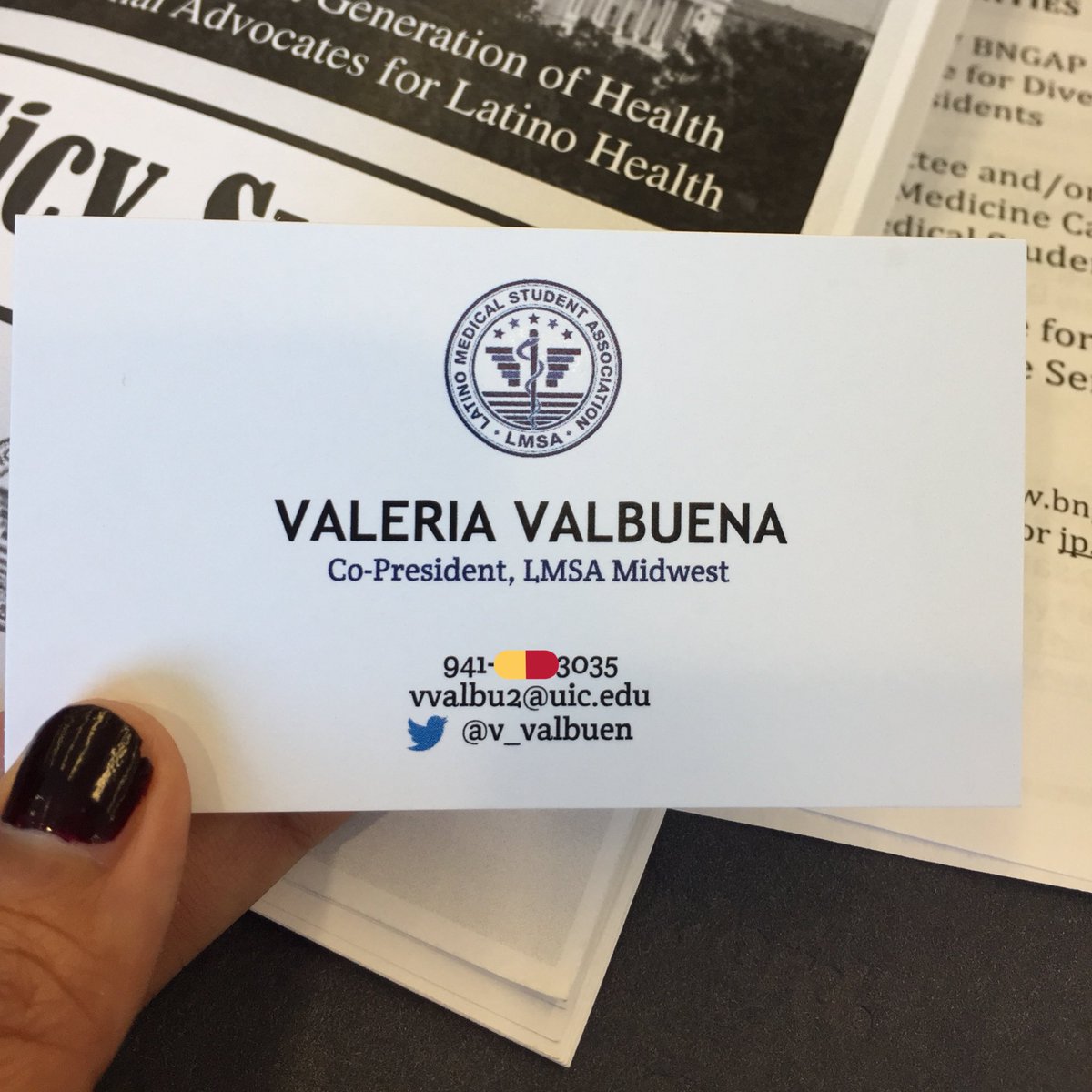 Twitter Handle Business Card