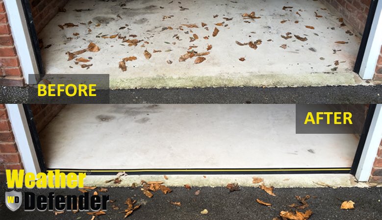Tired of leaves being blown in your #garage? You need the Weather Defender! Find our more at weatherdefender.co.uk or call 0845 226 9488
