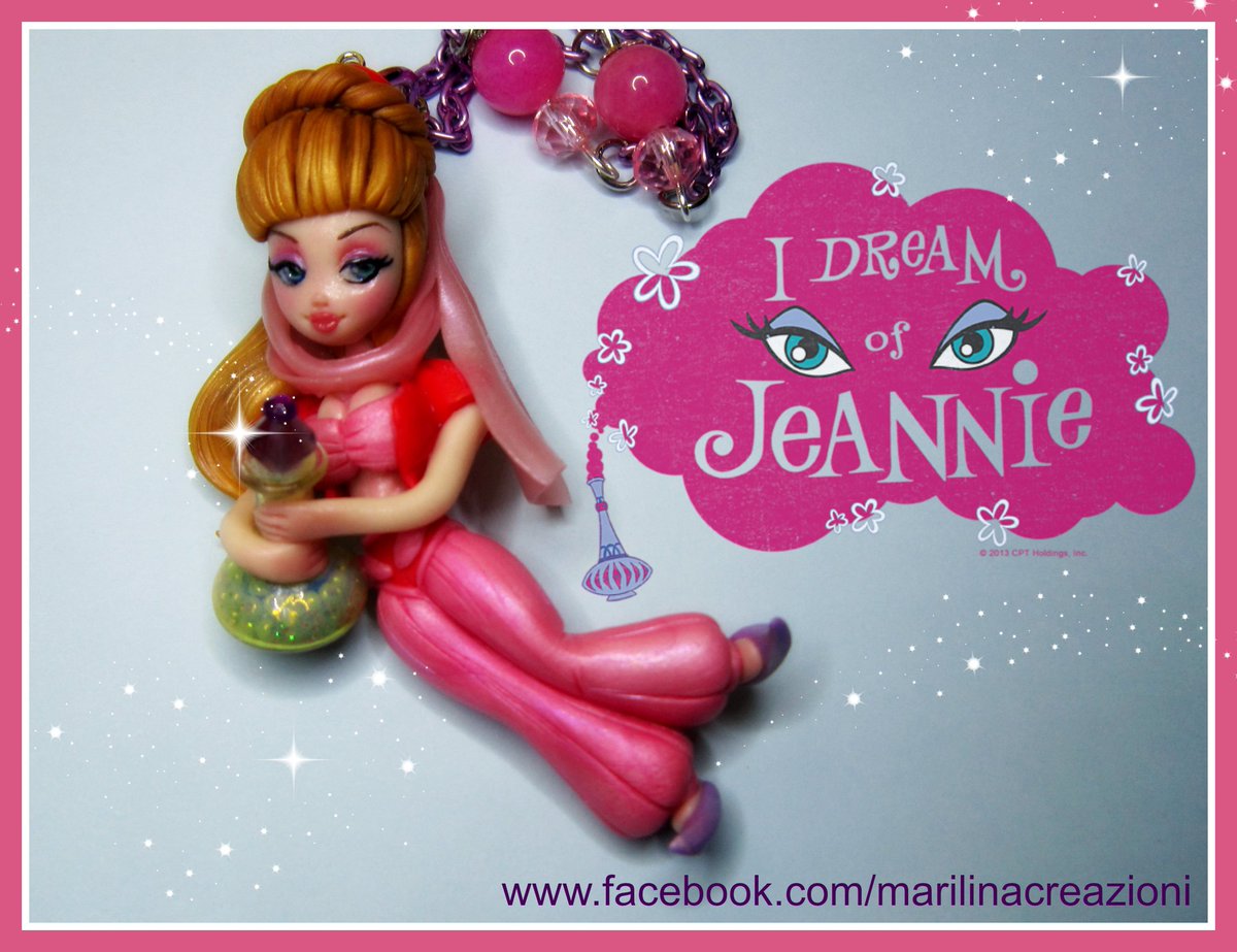 Marilina973's tweet photo. Necklace "I dream of Jeannie"
#idreamofjeannie #stregaperamore #jeannie #barbaraeden #fanart #witch #polymerclay #handmade #etsy #etsyshop https://t.co/hPxqnArtAU