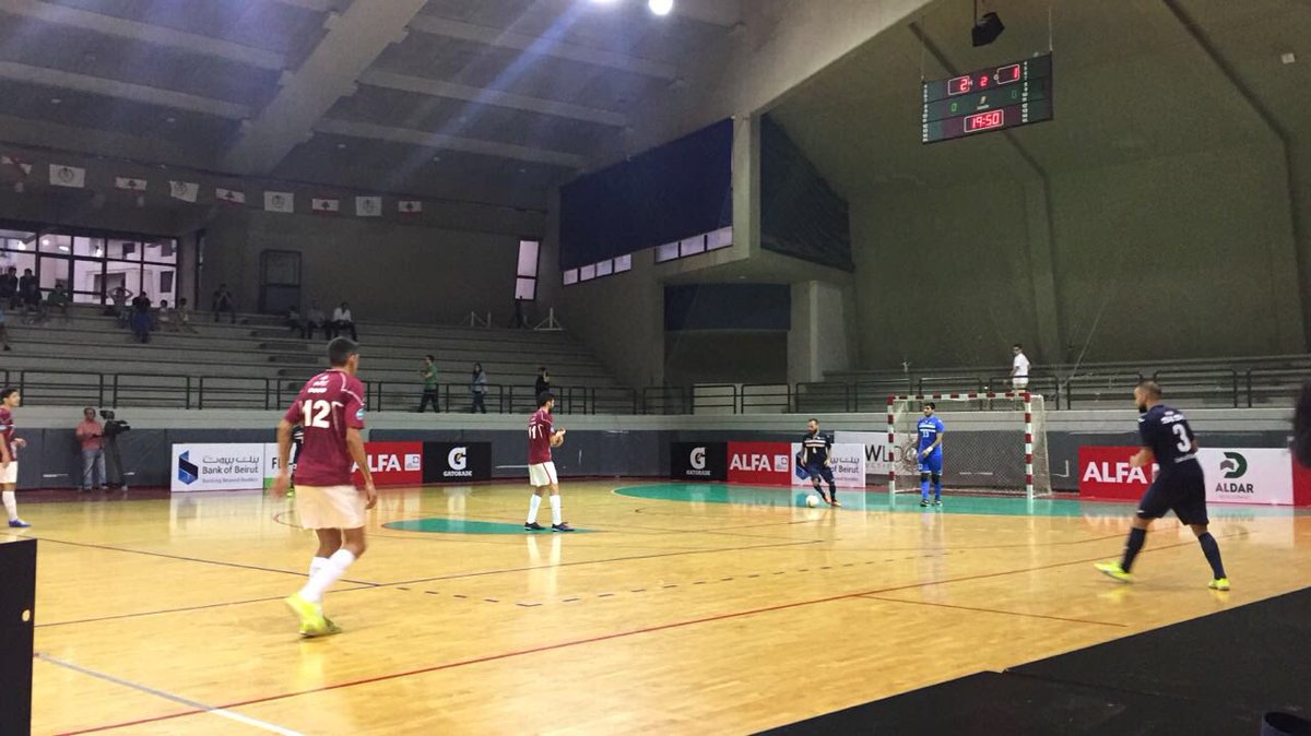 LBCISports's tweet photo. 2nd Half is underway ! @BankofBeirutsal v/s @achrafiehyc Live on @LB_TWO #Round5 #Futleb #Alfafutsalchampionship https://t.co/8YcZwdvURS