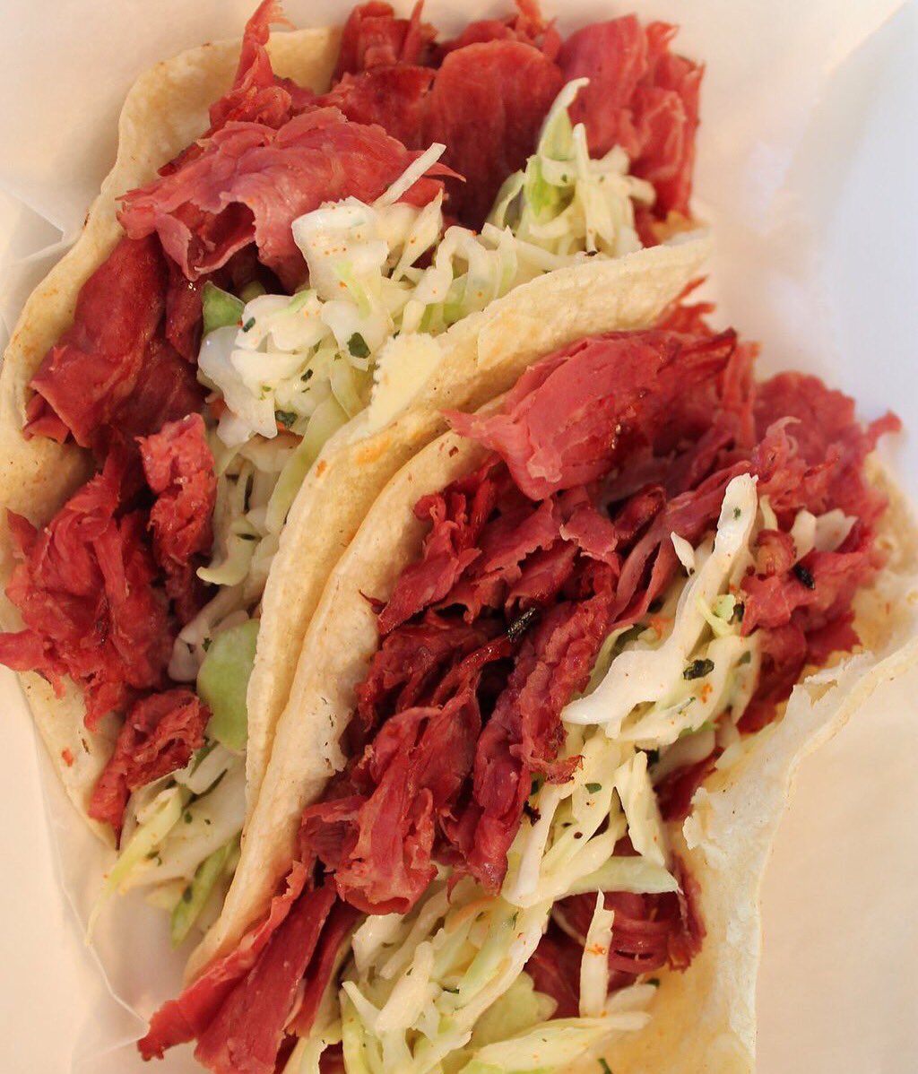 TaQueTacoBar's tweet photo. LAST CHANCE FOR IRISH TACOS!Come get 'em 3 for $8.99 all day! 👍🏻😀☘️ https://t.co/fii7jEc7ii