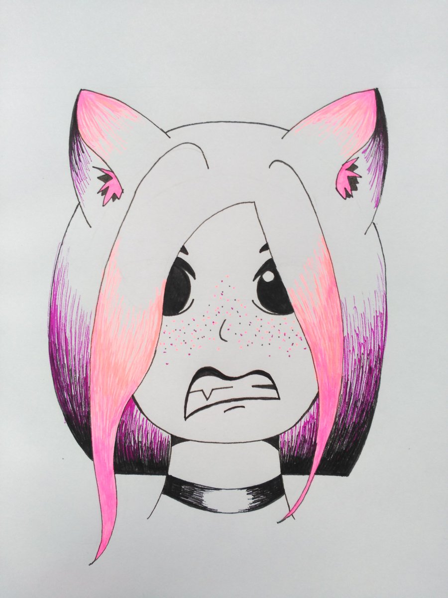 crisslovesart's tweet photo. Neko Girl😼😼 https://t.co/LqxwktlFrG