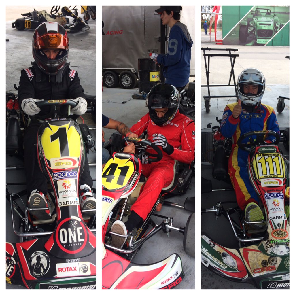 Practica de karts <a href="/lamonomarca/">LA Monomarca</a> con nuestros pilotos <a href="/TatanMejia/">Tatan Mejía</a> <a href="/TomyPuerta/">Tomás Puerta</a> <a href="/colombiaxraid/">Colombiaxraid</a> con toda!!!