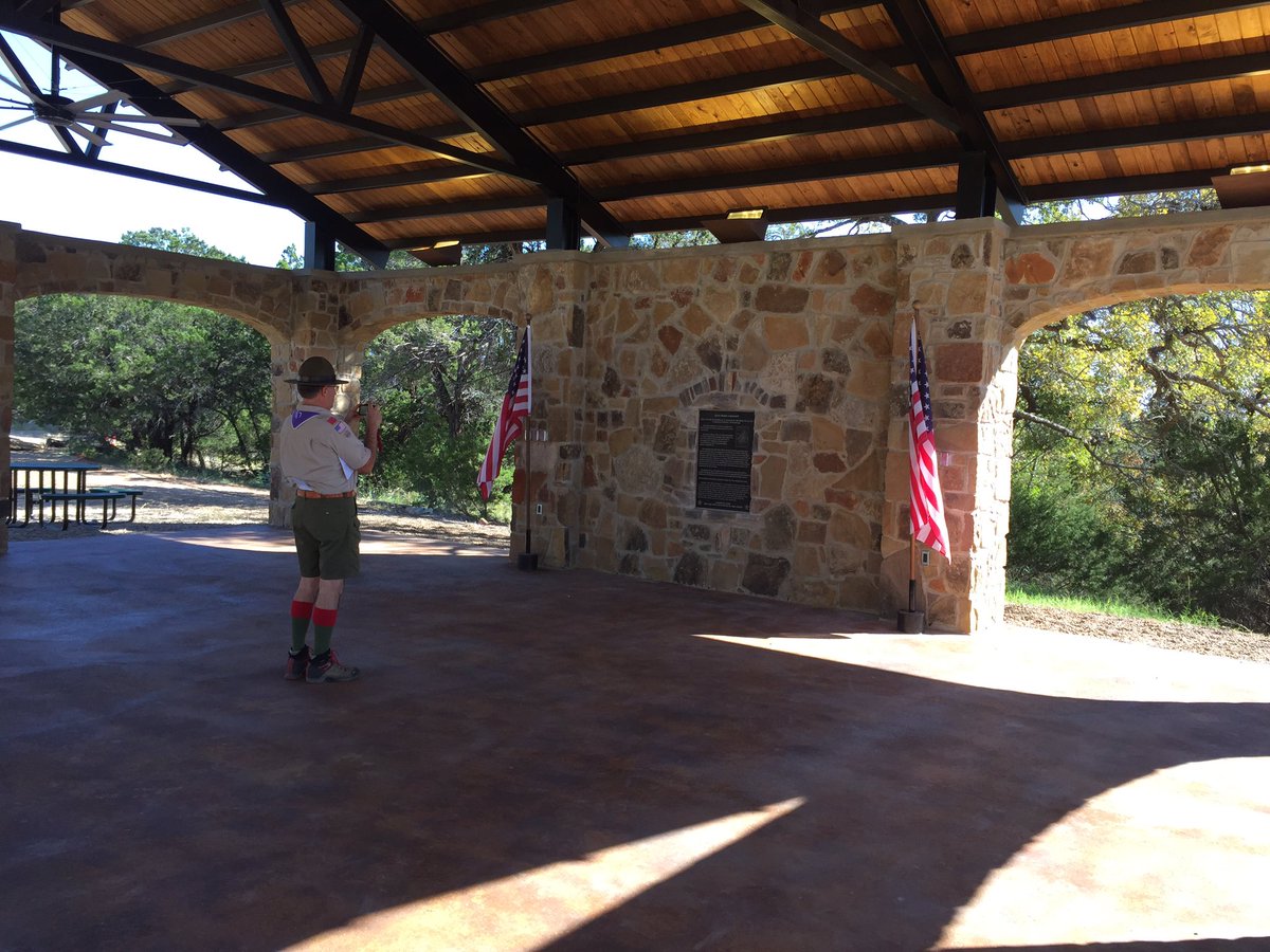 worth_ranch's tweet photo. What a great dedication ceremony yesterday of the Dario Lorenzetti Memorials Pavilion https://t.co/5VM1PEheUY